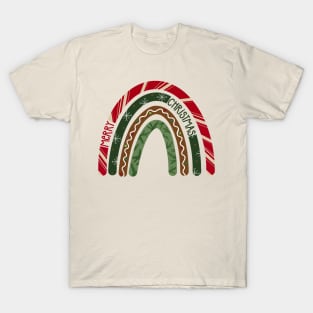 Merry Christmas Rainbow T-Shirt